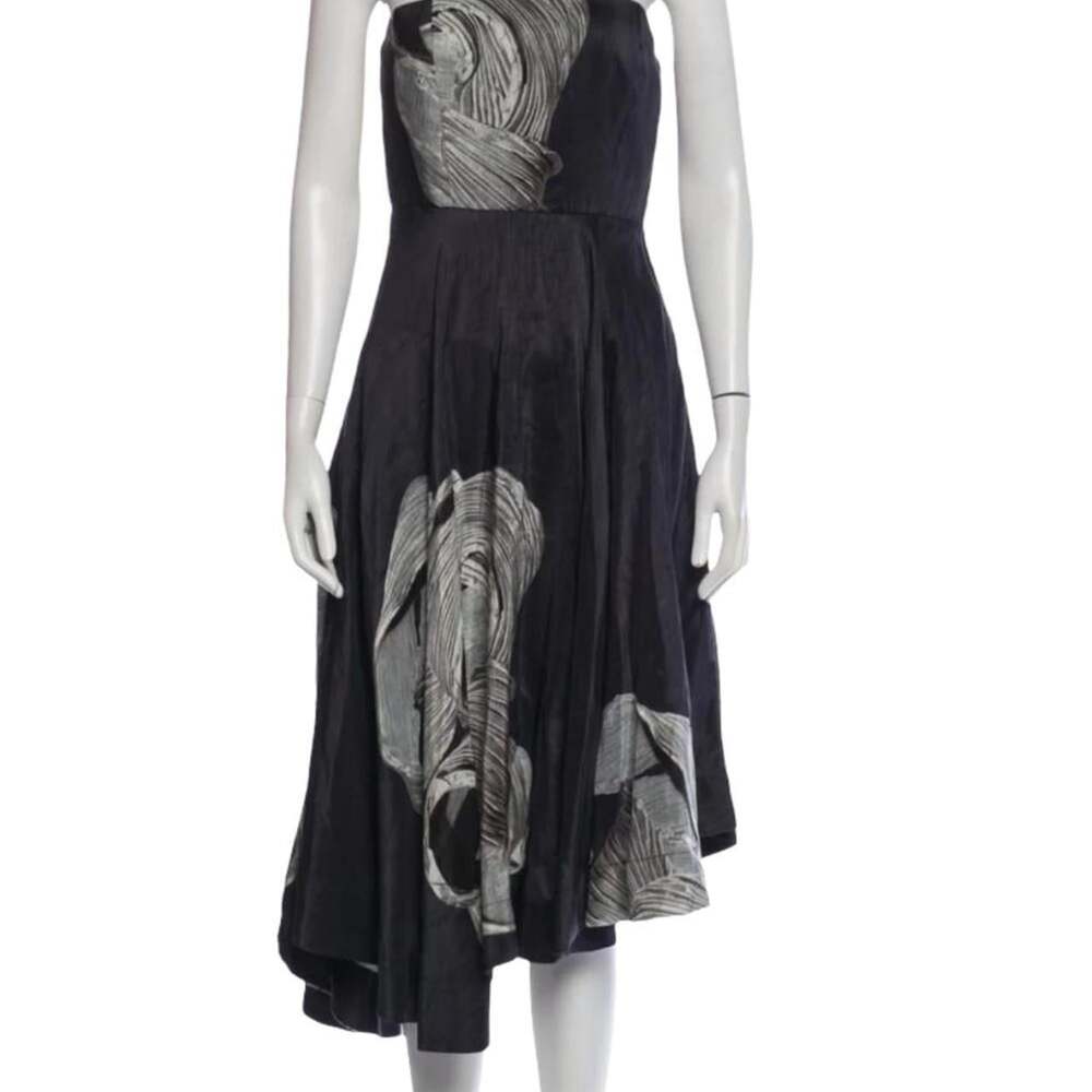 Tibi Women's Blue and Grey Dress